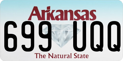 AR license plate 699UQQ