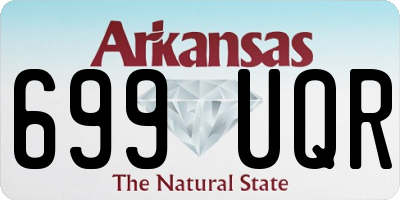 AR license plate 699UQR