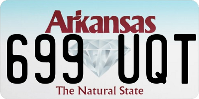AR license plate 699UQT
