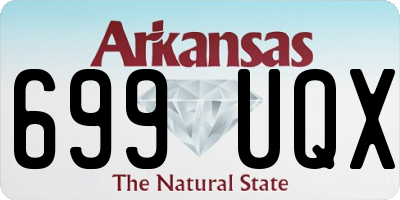 AR license plate 699UQX