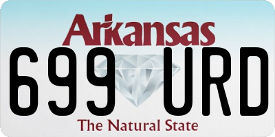 AR license plate 699URD