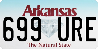 AR license plate 699URE