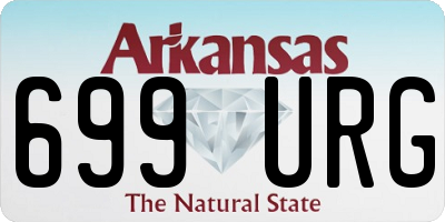 AR license plate 699URG