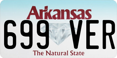 AR license plate 699VER