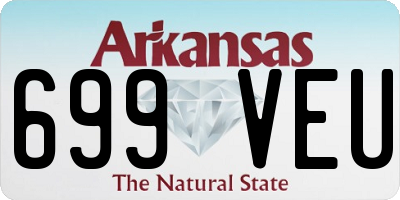 AR license plate 699VEU