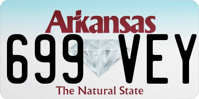 AR license plate 699VEY