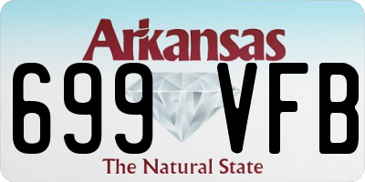 AR license plate 699VFB
