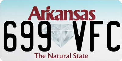 AR license plate 699VFC
