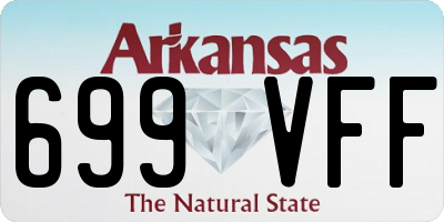 AR license plate 699VFF