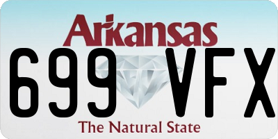 AR license plate 699VFX