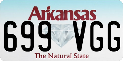 AR license plate 699VGG