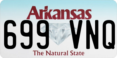 AR license plate 699VNQ