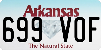 AR license plate 699VOF