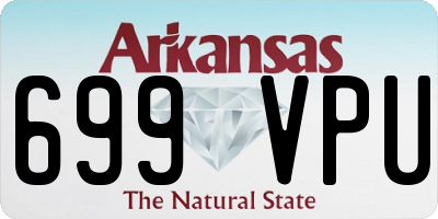 AR license plate 699VPU