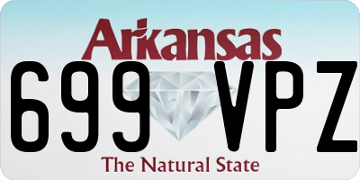 AR license plate 699VPZ