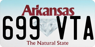 AR license plate 699VTA
