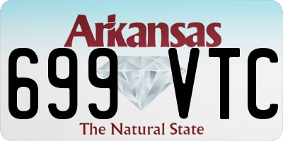 AR license plate 699VTC