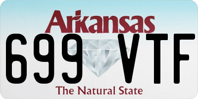 AR license plate 699VTF