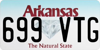 AR license plate 699VTG