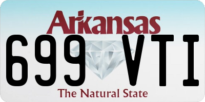 AR license plate 699VTI