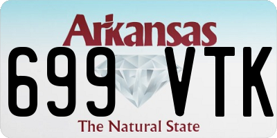 AR license plate 699VTK
