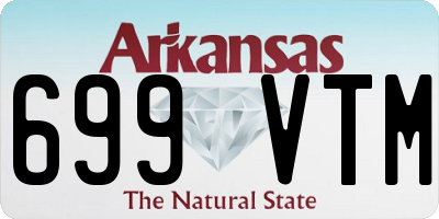 AR license plate 699VTM