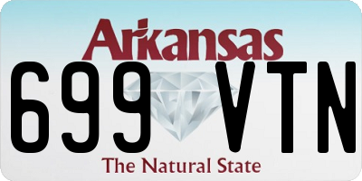 AR license plate 699VTN