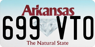 AR license plate 699VTO