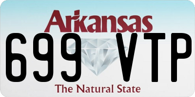 AR license plate 699VTP
