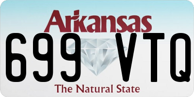 AR license plate 699VTQ