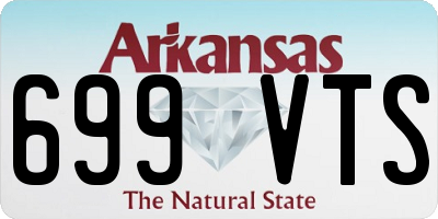 AR license plate 699VTS