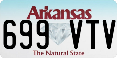AR license plate 699VTV