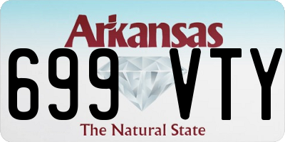 AR license plate 699VTY