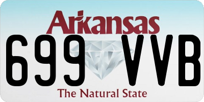 AR license plate 699VVB