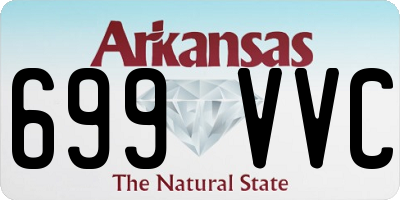 AR license plate 699VVC