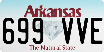 AR license plate 699VVE