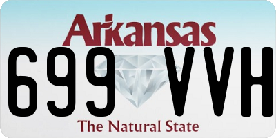 AR license plate 699VVH
