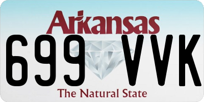 AR license plate 699VVK