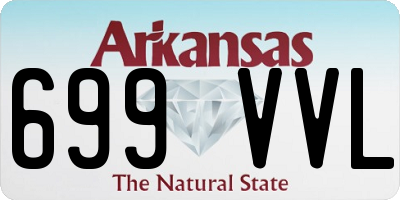 AR license plate 699VVL