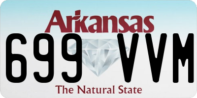 AR license plate 699VVM