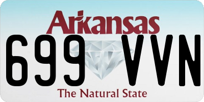 AR license plate 699VVN