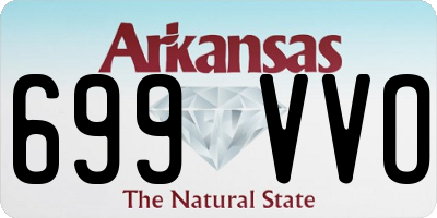 AR license plate 699VVO