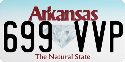 AR license plate 699VVP