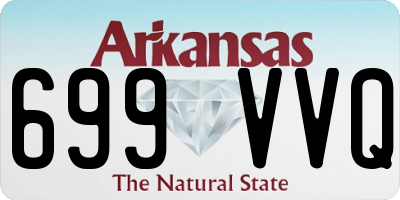AR license plate 699VVQ