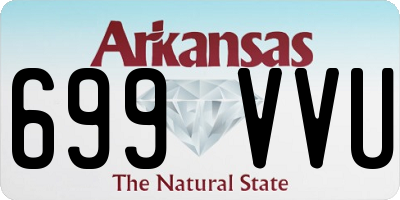 AR license plate 699VVU