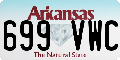 AR license plate 699VWC