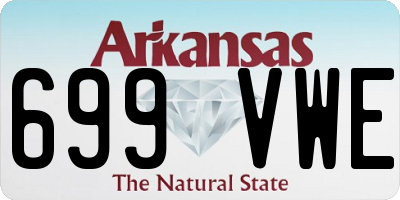 AR license plate 699VWE