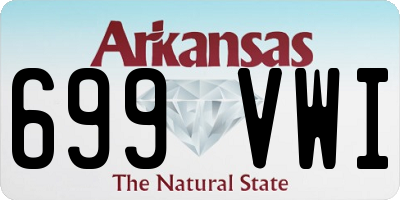 AR license plate 699VWI