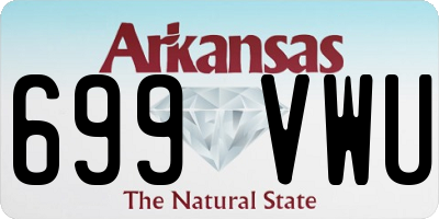 AR license plate 699VWU