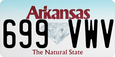 AR license plate 699VWV
